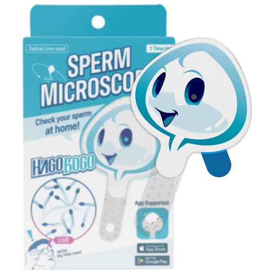 HAGOBOGO sperm microscope kit with optical lens for at-home sperm observation
