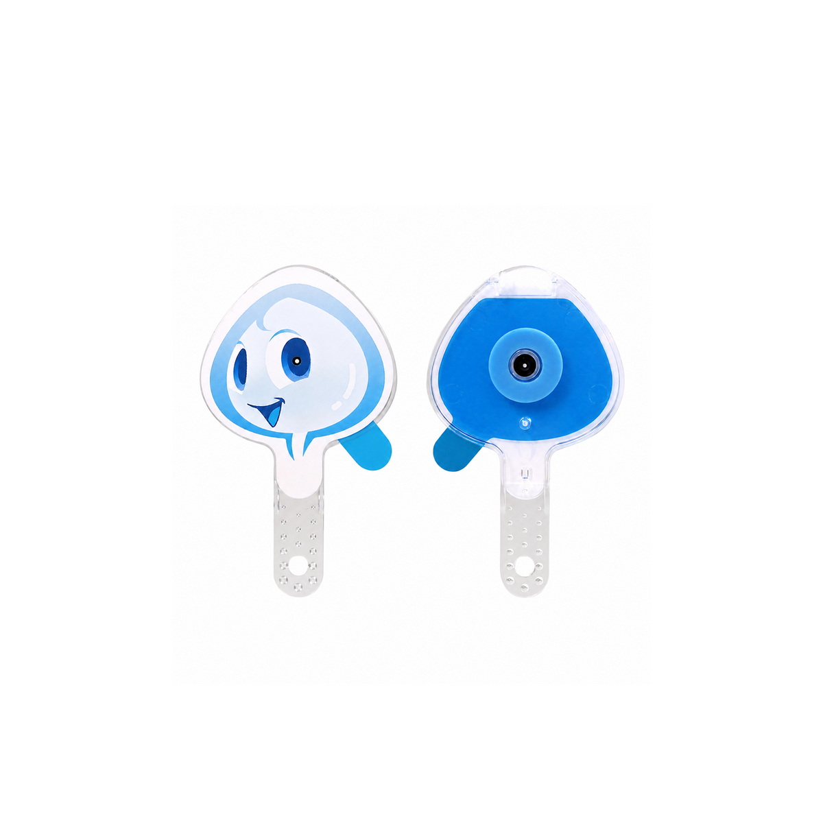 HAGOBOGO sperm microscope lens front and back view for at-home sperm observation