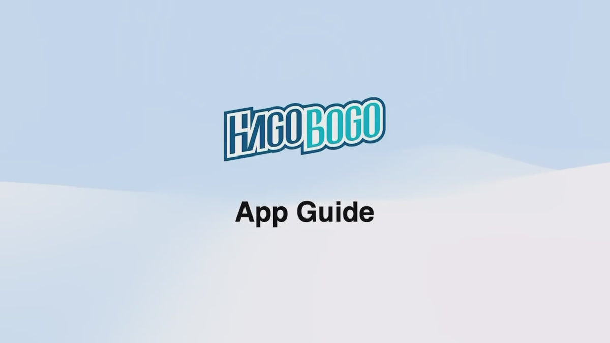 Load video: A smartphone screen displaying the 'HagoBogo' app in action. The video demonstrates how the app helps users easily manage their day by core function, e.g., logging tasks and viewing reports
